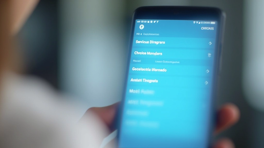 Pantalla de selección de proveedor VPN mostrando opciones y características de seguridad