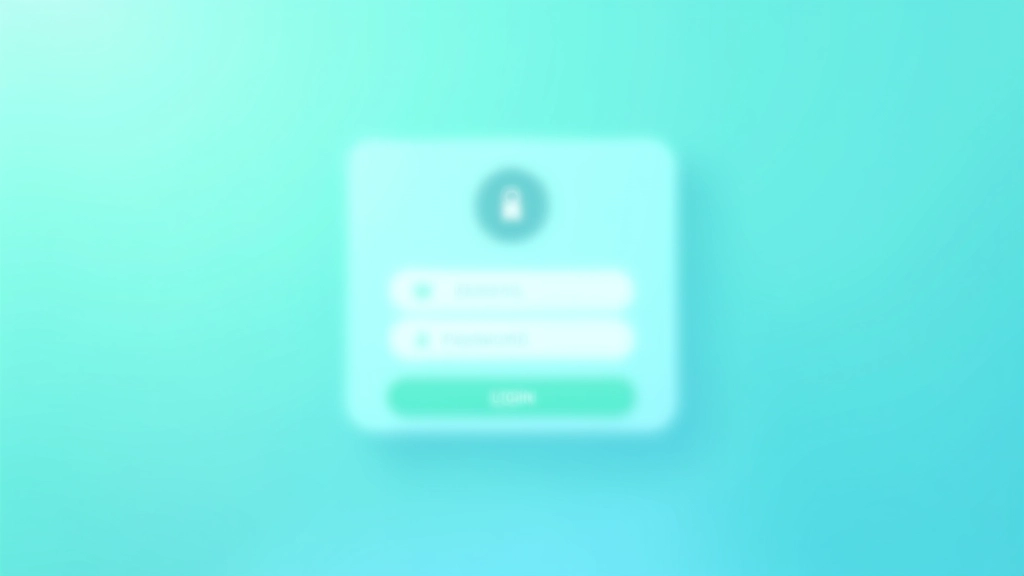 Formulario de inicio de sesión de VPN con campos de email y contraseña segura