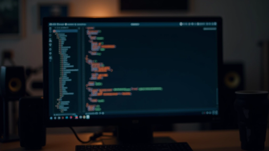 Monitor de computadora mostrando código CSS y JavaScript lado a lado para comparación de animaciones