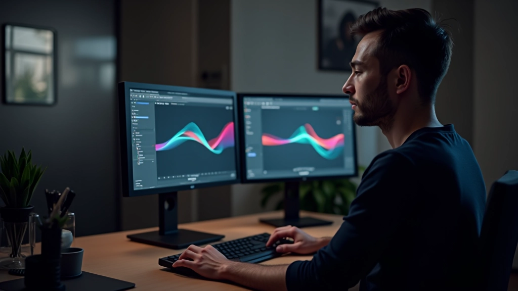 Pantalla de diseñador mostrando curvas de animación en herramienta de prototipado